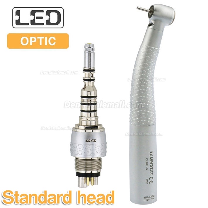 YUSENDENT® CX207-GK-PQ Dental Turbine Handpiece With KAVO Roto Quick Coupler